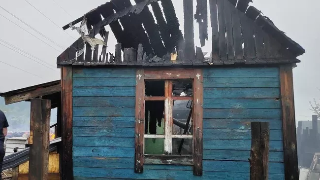 Место происшествия в СНТ Горный Байкал в Байкальске
