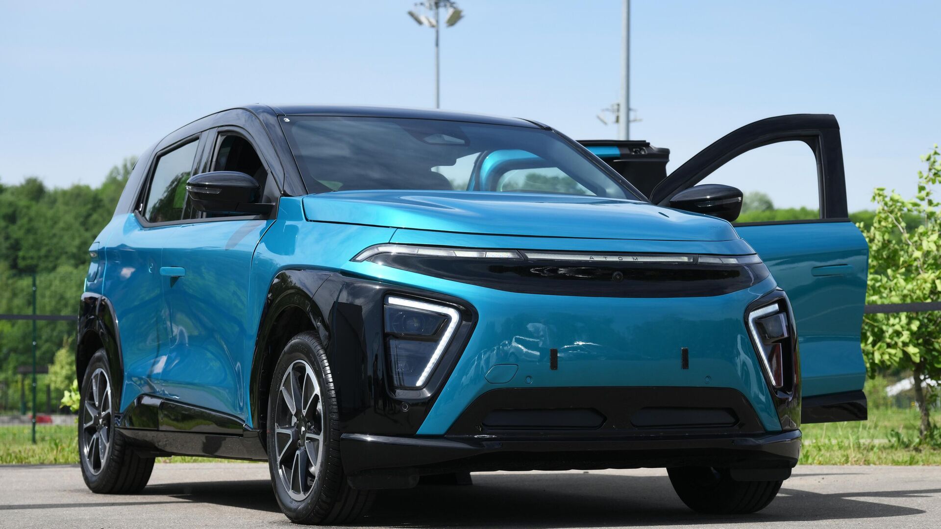 Электромобиль Атом  - РИА Новости, 1920, 09.07.2025