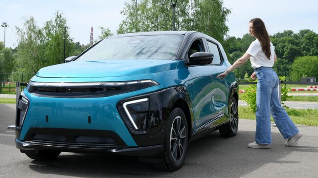 Тест-драйв электромобиля Атом в Москве