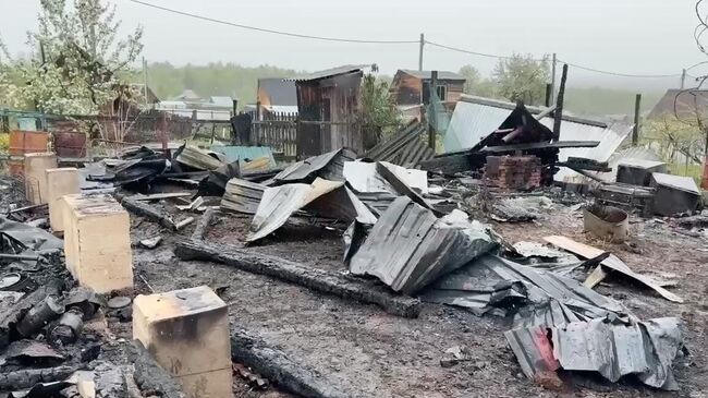 Место происшествия в СНТ Горный Байкал в Байкальске