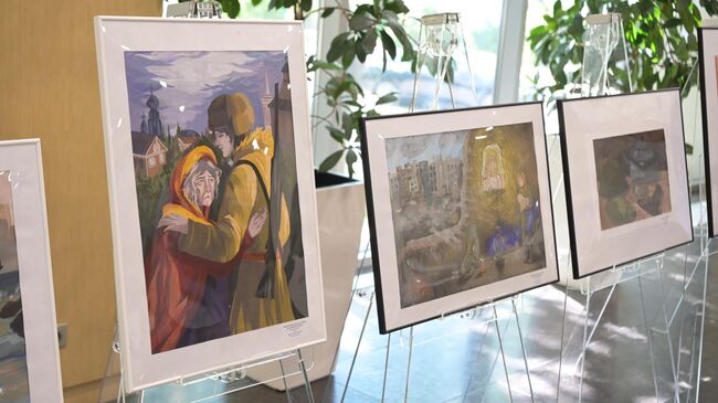 Всероссийская выставка-конкурс детского рисунка 80 лет Великой Победе