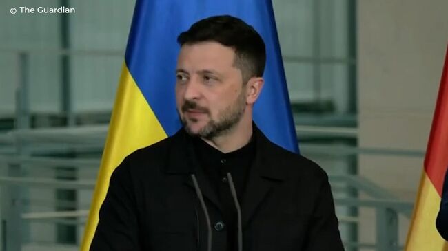 Трудности перевода на пресс-конференции Зеленского и Мерца 