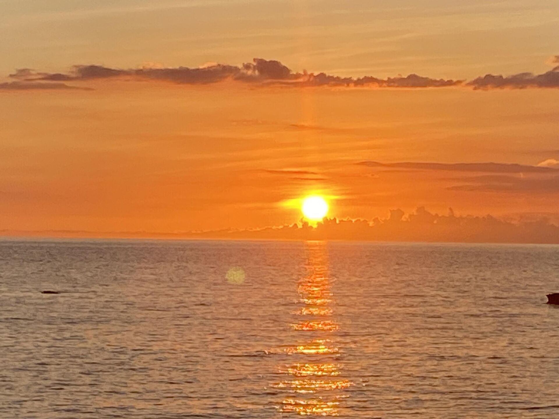 Закат в Тринидаде Закат в Тринидаде