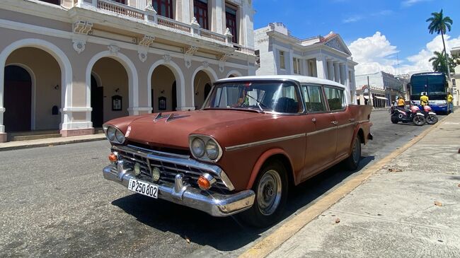 Исторический центр Съенфуэгоса. Театр Томаса Терри Исторический центр Съенфуэгоса. Театр Томаса Терри