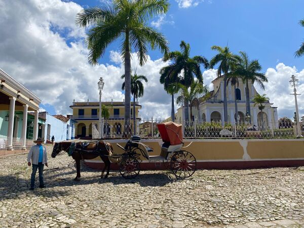 Пласа Майор - центральная площадь Тринидада Пласа Майор - центральная площадь Тринидада
