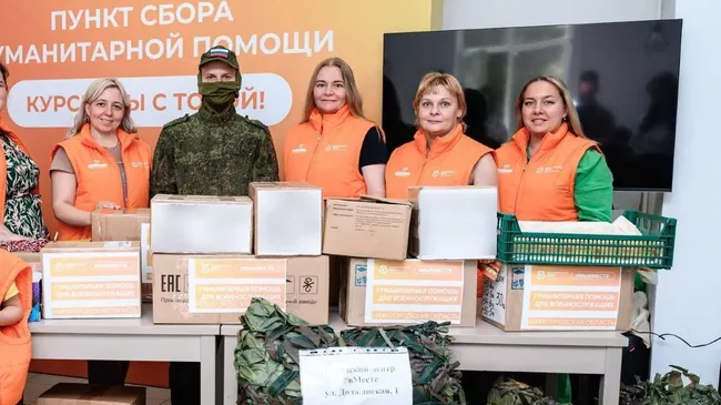 Нижегородские волонтёры отправили 700 кг гуманитарного груза бойцам СВО