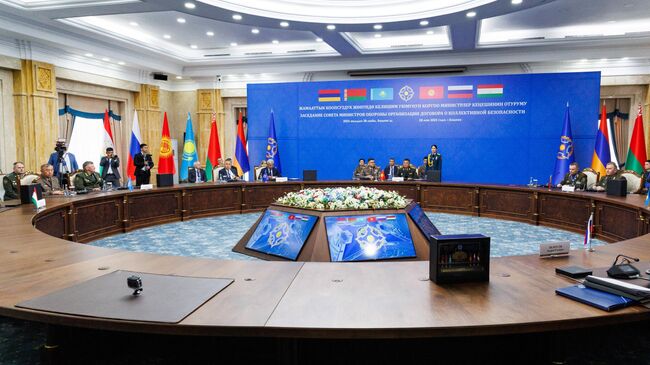 Заседание Совета министров обороны Организации Договора о коллективной безопасности в Бишкеке. 28 мая 2025
