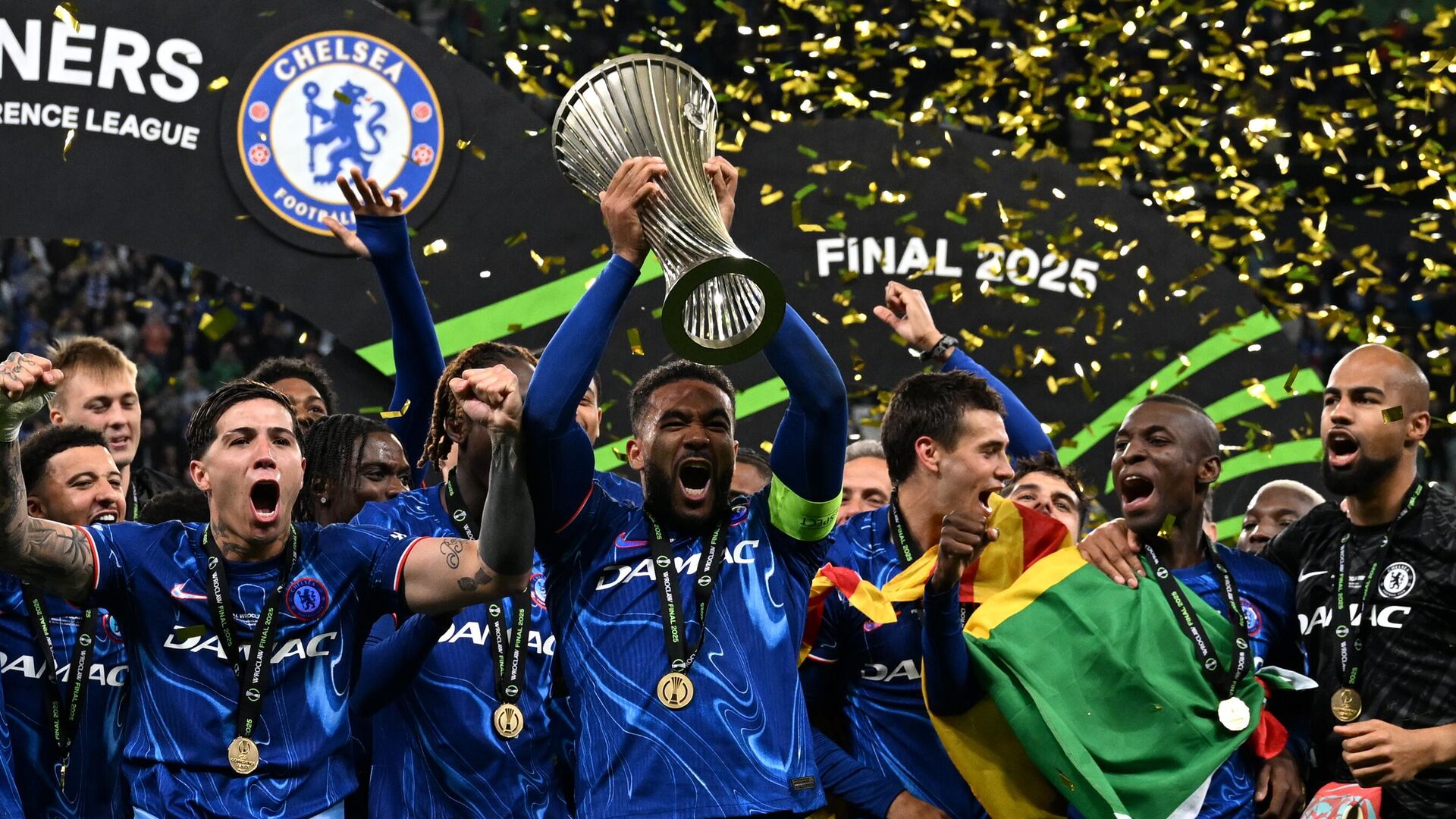 Футболисты Челси выиграли Лигу конференций - РИА Новости, 1920, 28.05.2025