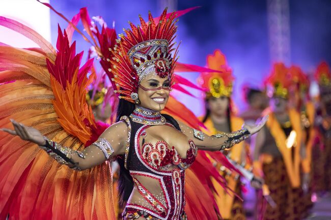 Танцовщица во время выступления Танцовщица во время выступления