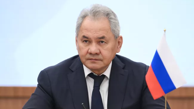 Секретарь Совета безопасности РФ Сергей Шойгу