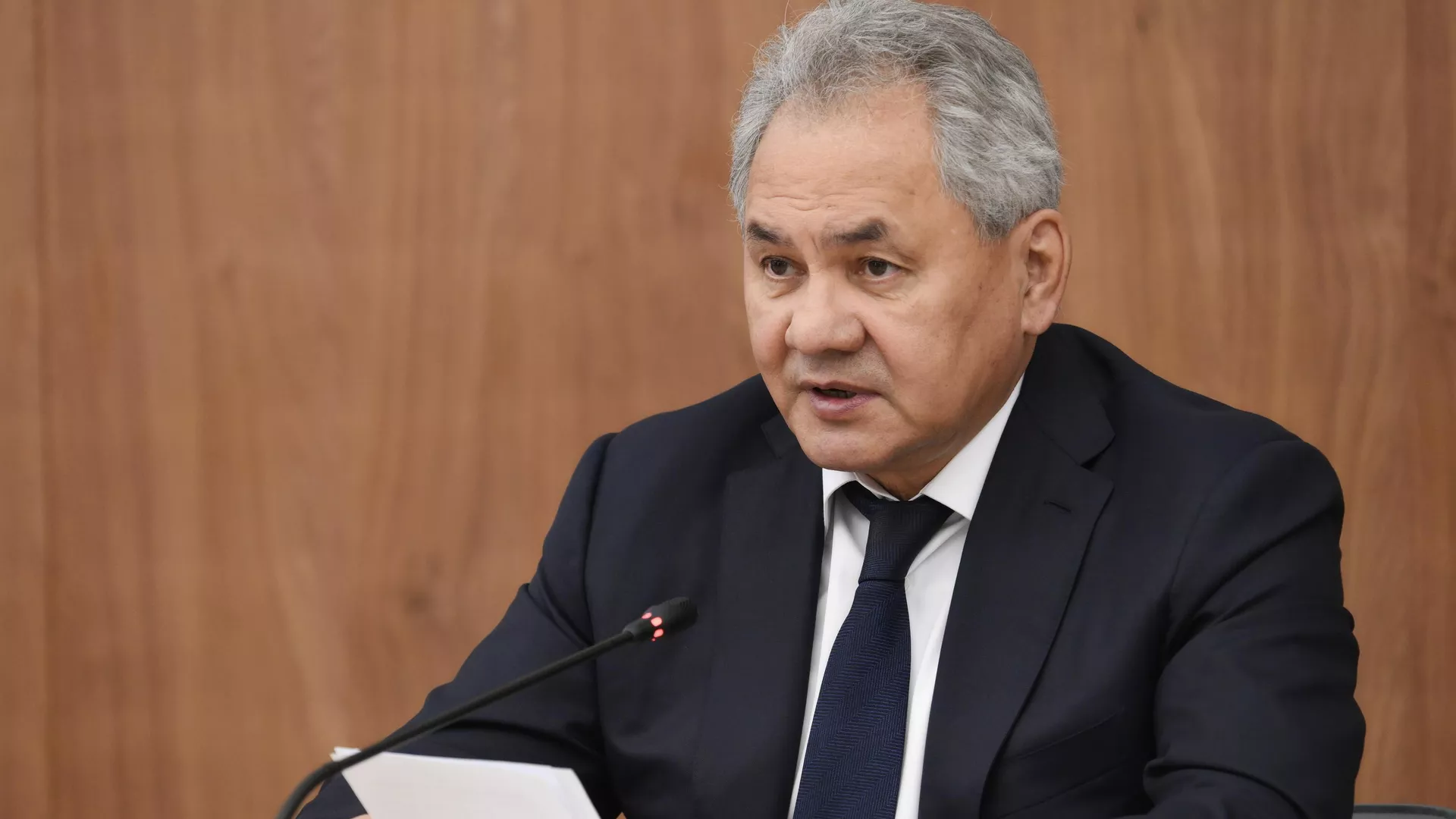 Секретарь Совета безопасности РФ Сергей Шойгу на международной встрече по безопасности - РИА Новости, 1920, 29.05.2025