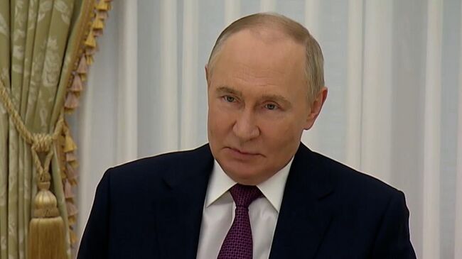 Встреча Путина с вдовой Синдзо Абэ в Кремле