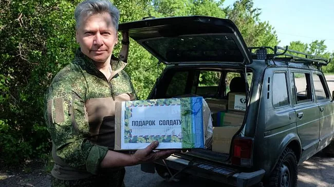 Кировским бойцам доставили гуманитарную помощь в зону спецоперации