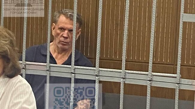 Андрей Чепурной в зале суда