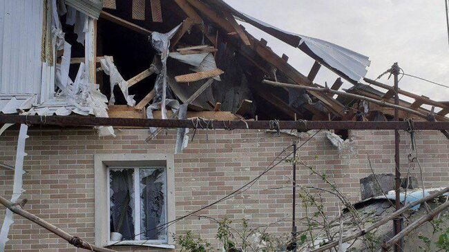 Последствия атаки со стороны ВСУ в Белгородской области