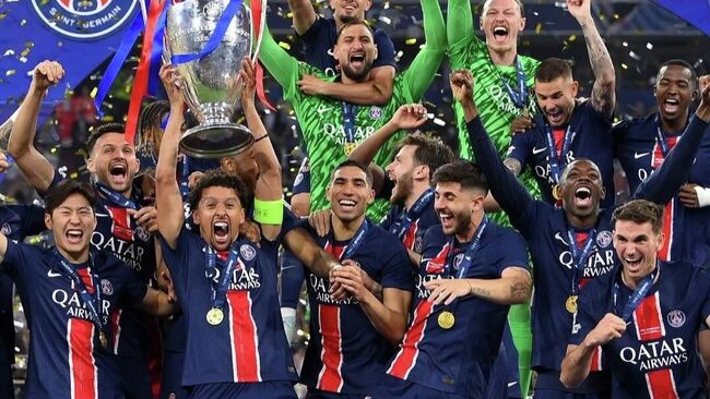 Футболисты ПСЖ