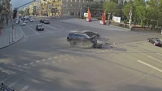 ДТП в центре Волгограда
