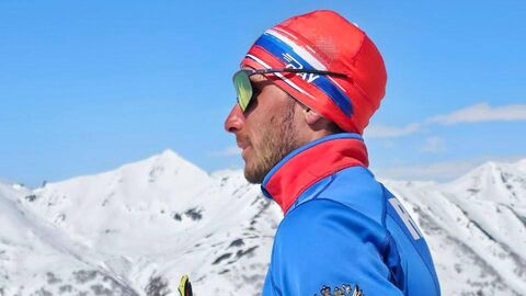 Российский ски-альпинист Никита Филиппов Российский ски-альпинист Никита Филиппов