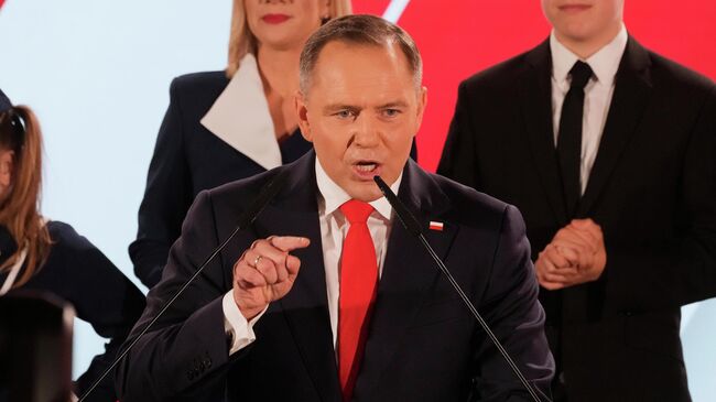 Избранный президент Польши Кароль Навроцкий