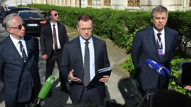 Полное заявление Мединского по итогам переговоров с Украиной в Стамбуле