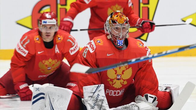 Хоккеисты сборной России