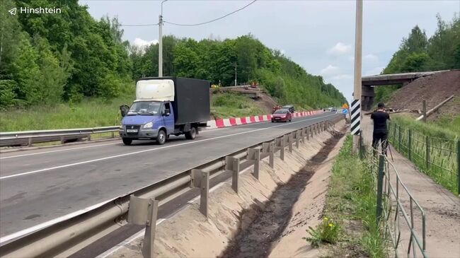 Восстановлено движение по федеральной трассе под Железногорском