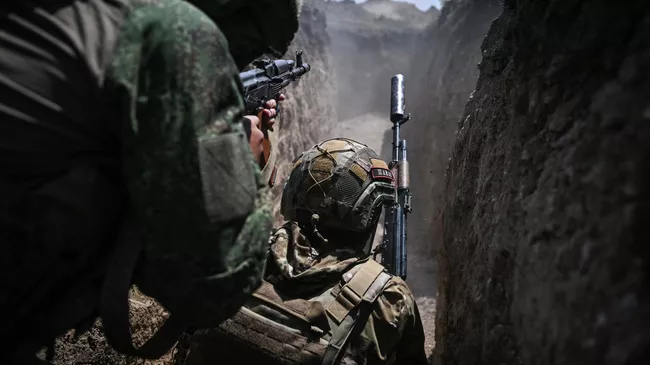 Российский военнослужащий