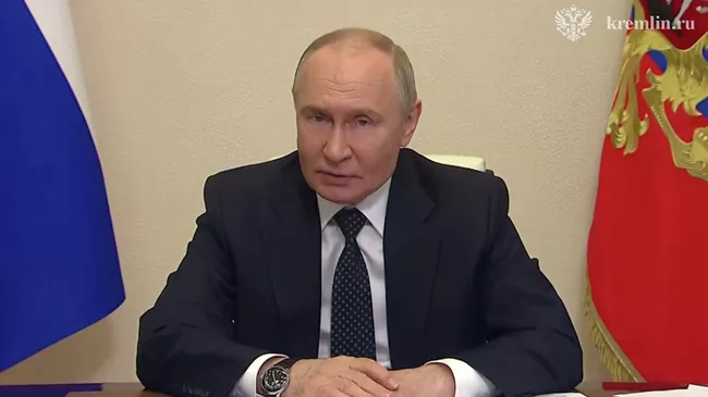 Комментарий Путина о терактах в Брянской и Курской областях