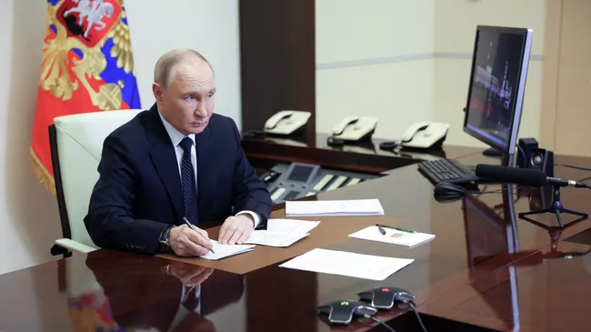 Президент РФ Владимир Путин