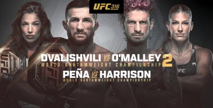 Официальный постер UFC 316 - РИА Новости, 1920, 08.06.2025