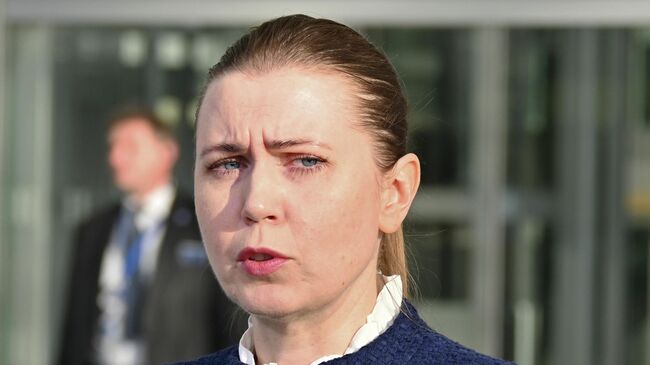 Министр обороны Литвы Довиле Шакалене