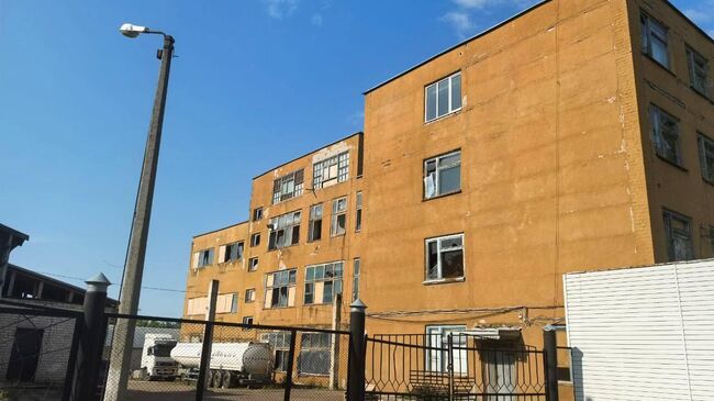 Последствия удара со стороны ВСУ по Рыльску Курской области