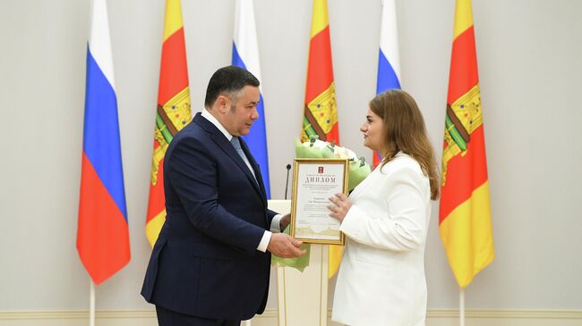 Губернатор Тверской области Игорь Руденя наградил ученых Верхневолжья за достижения в области науки и техники