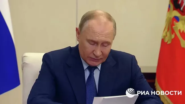 Путин на заседании Совета по стратегическому развитию и нацпроектам