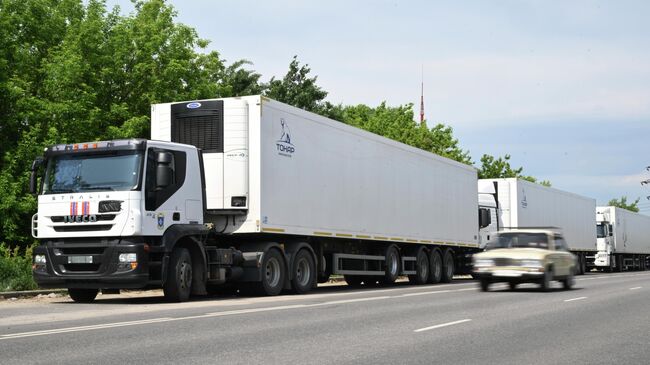Рефрижераторы с телами погибших украинских военнослужащих в Брянской области