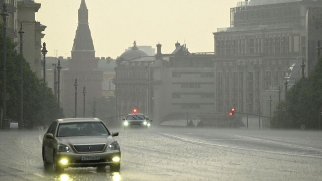 Ливень в Москве