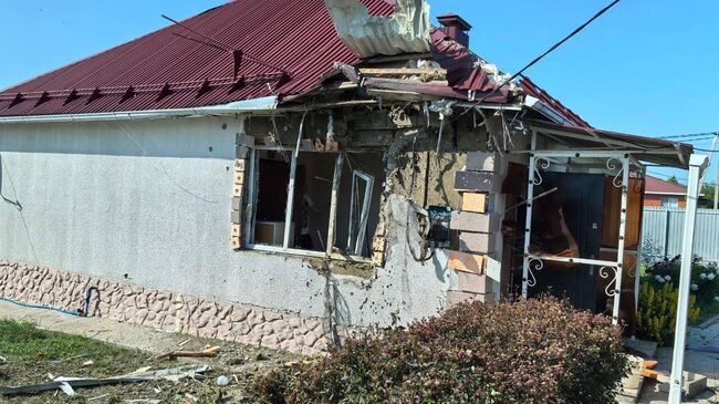 Последствия обстрела ВСУ в Белгородской области