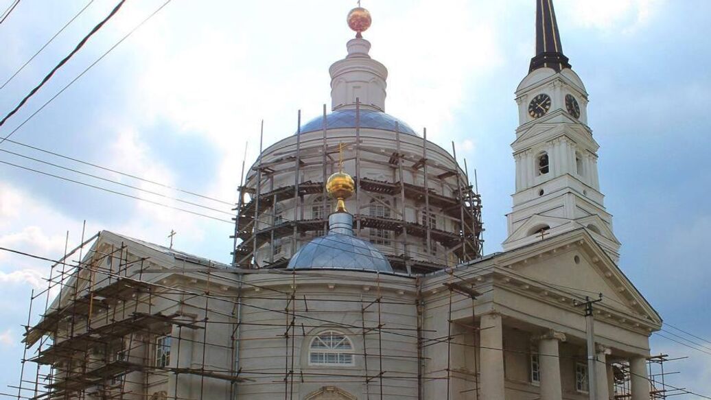 Украинский беспилотник атаковал Успенский собор в Рыльске