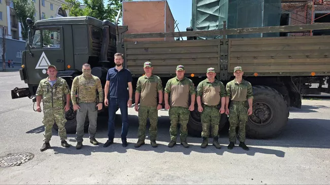 Гуманитарную помощь военнослужащим СВО отправили из Астраханской области