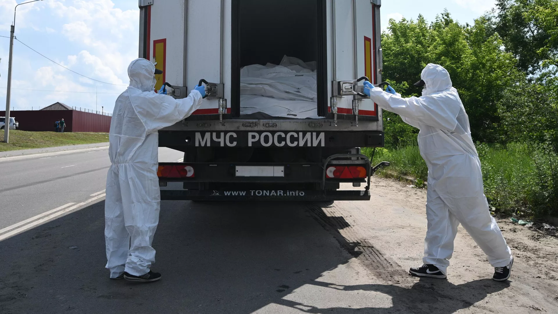 Российская сторона передала украинской 1200 тел военнослужащих Вооружённых сил Украины