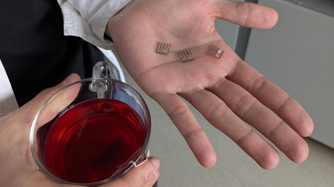 Изготовленные сенсоры