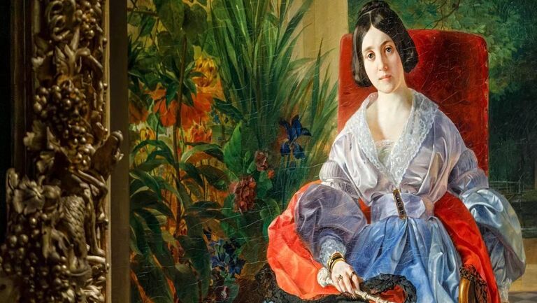 Выставка Карла Брюллова в Третьяковской галерее