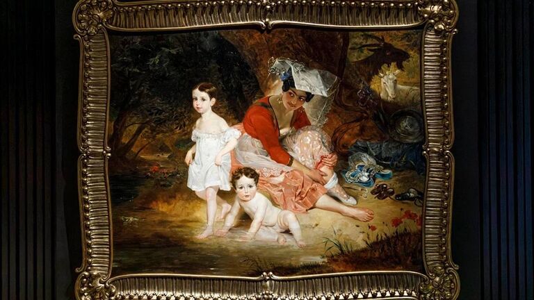 Выставка Карла Брюллова в Третьяковской галерее