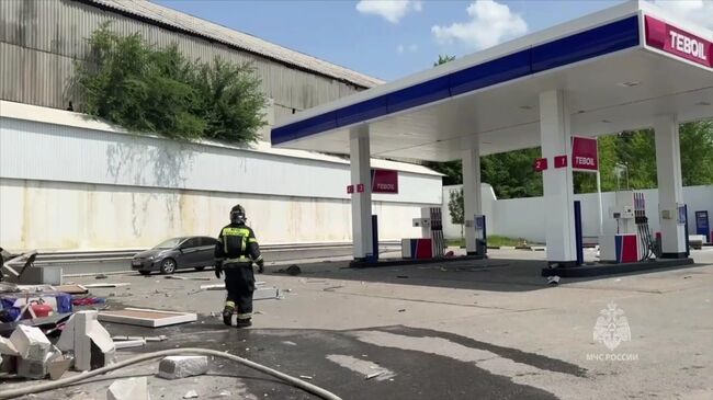 Происшествие на заправочной станции в Белгороде
