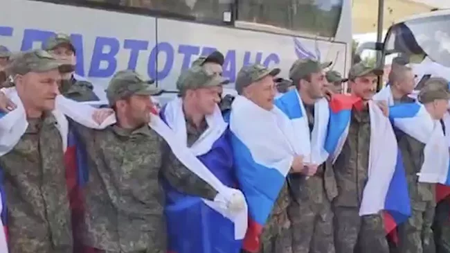 Вернувшиеся с подконтрольной Киеву территории военнослужащие
