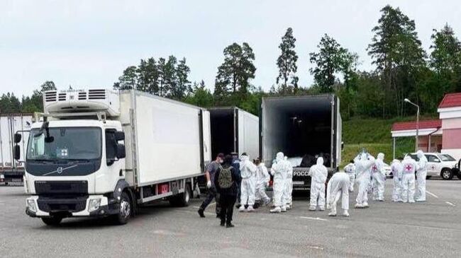 Обмен телами погибших военных