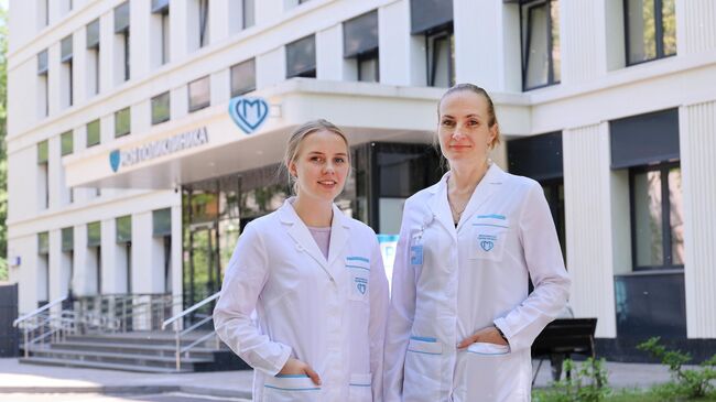 Сотрудницы поликлиники 