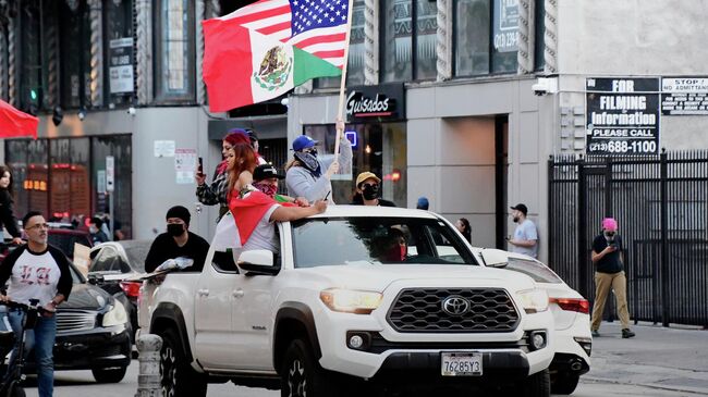 Протесты в США