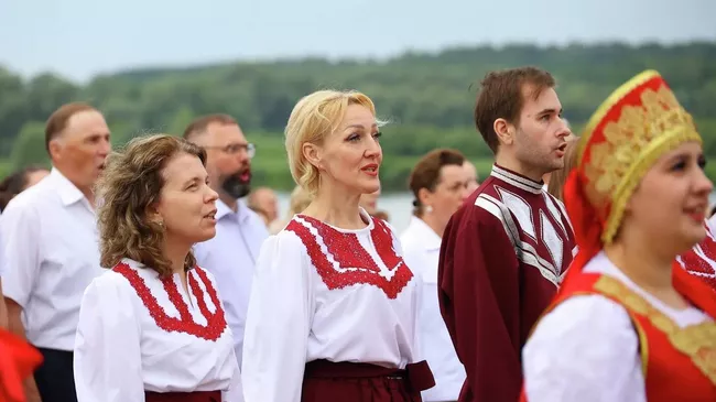 Хоровая акция Рассвет России
