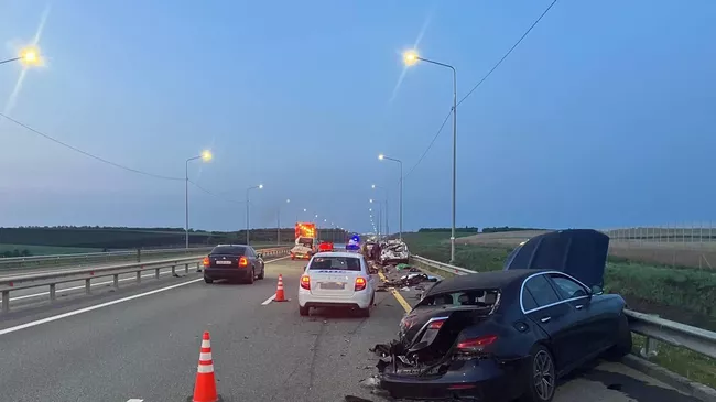 ДТП с участием трех автомобилей в Нижегородской области. 12 июня 2025